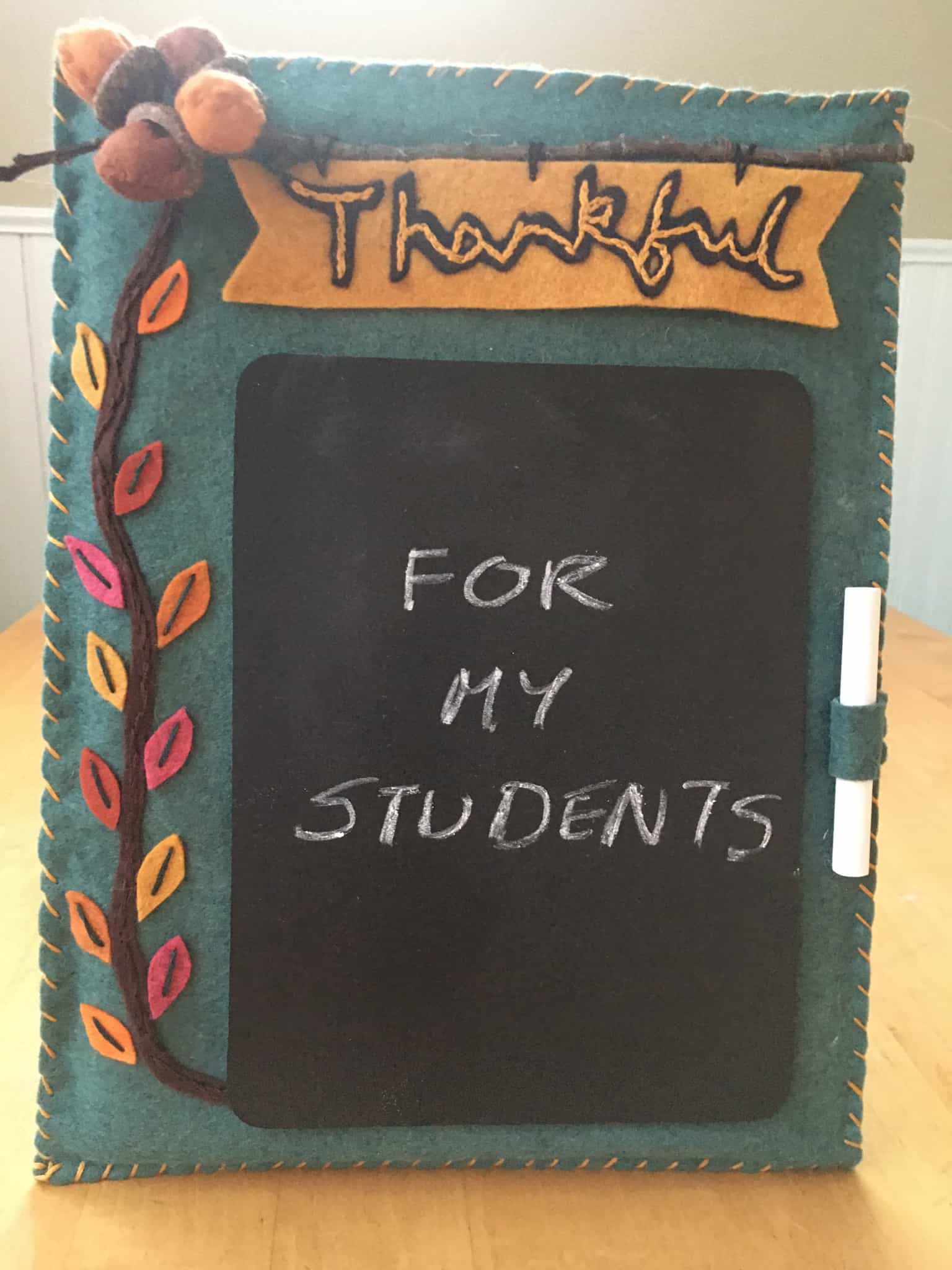 Thankful For My Students